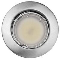 Powermaster Brushed Chrome Downlighters Led Lamps Pk3