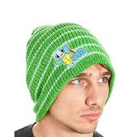 POKEMON Unisex Squirtle Beanie Hat, Green, One Size