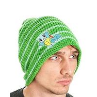 pokemon unisex squirtle beanie hat green one size