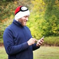 Pokemon KC091722POK Poke Ball Beanie (One Size)