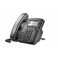 polycom vvx 300 6lines lcd wired handset black