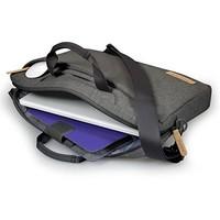 Port Designs TORINO Top Loading Bag for 15.6-Inch Laptop/MacBook Pro/MacBook Air/Ultrabook - Dark Grey