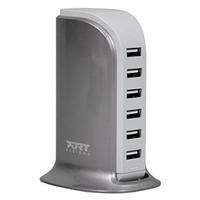 Port Designs 202079 mobile device charger - mobile device chargers (Indoor, Mobile phone, MP3, Smartphone, AC, Grey, Contact, 100 - 240)