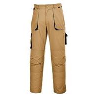 Portwest Workwear Mens Contrast Trousers Ep Kha XSmall