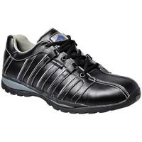 Portwest FW33BKR42 Steelite Arx Safety Trainer, S1P HRO, Regular, Size: 42/9, Black