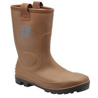 Portwest FW75TAR47 Series FW75 Neptune Rigger Boot, S5 CI, Regular, Size: 47, Tan