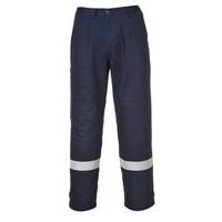 portwest fr26narxxxl bizflame plus trouser regular size 3x large navy