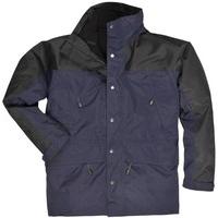 Portwest S532NARXL Orkney 3-in-1 Breathable Jacket, Regular, Size X-Large, Navy/Black