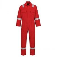 Portwest BIZ5RETM Bizweld Iona Coverall, Tall, Size: Medium, Red