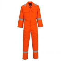 Portwest BIZ5ORTL Bizweld Iona Coverall, Tall, Size: Large, Orange