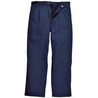 portwest bz30nats small bizweld flame resistant trousers navy