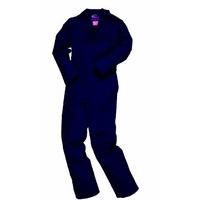 portwest bizweld overall navy large leg 33