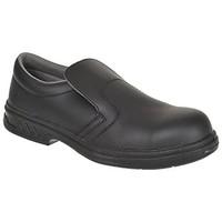 portwest slip on safety shoe size 36 uk 3 black