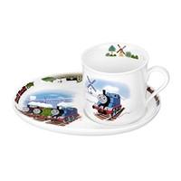 Portmeirion Thomas & Friends Mug and Snack Plate, Multi-Colour