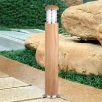 poole path light teak wood