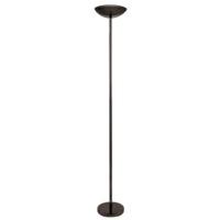 Powerful and Dimmable Low Energy Black Chrome Floor Lamp Uplighter