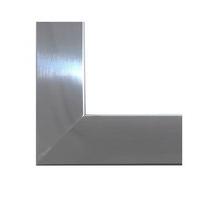 Polished Stainless Steel Solid Fuel Trim With 2" Return