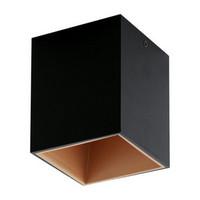 Polasso Aluminium Black/Copper Ceiling Light