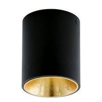 Polasso Round Black/Gold Ceiling Light