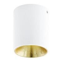 Polasso Round White/Gold Ceiling Light