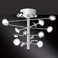 Powerful Yoyce LED ceiling lamp with 16 bulbs