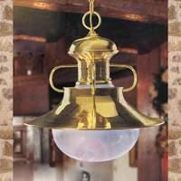 Polished hanging light Mariner