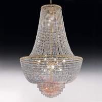 Pompous SETTAT crystal basket chandelier, 60 cm