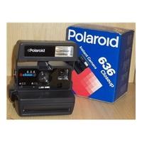 Polaroid 636 close up instant film camera. Boxed with instructions.