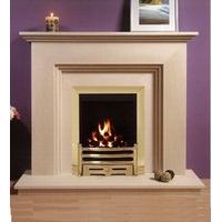 Portman Catia Limestone Fireplace