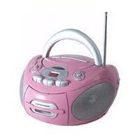 Portable CD Radio Cassette - Pink