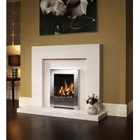 Porto Limestone Fireplace Package With Gas Fire