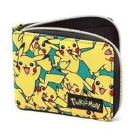 Pokemon All-over Pikachu Zip Wallet One Size Multi-colour (mw060818pok)