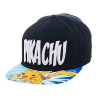 pokemon unisex lightning pikachu snapback baseball cap one size multi  ...