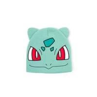 Pokemon Bulbasaur Big Face Cuffless Beanie With Ears One Size Turquoise (kc130924pok)