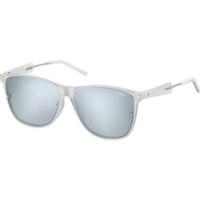 Polaroid PLD6019/S TNY JB (crystal matt-white-ruthenium/grey polarized mirrored)