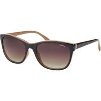 Polaroid P8339 A KIH LA (black on light brown transparent/brown gradient polarized)