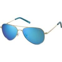 Polaroid PLD6012/N J5G JY (silver/blue mirrored polarized)