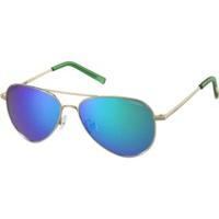 Polaroid PLD6012/N J5G K7 (gold/green mirrored polarized)