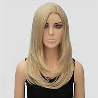 popular wigs blonde long length top quality synthetic wigs