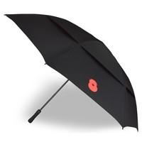 poppy golf umbrella black