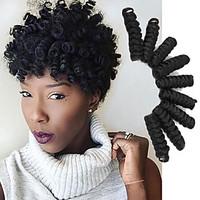 Popular In USA Crochet braids synthetic curlkalon saniya curl hair extension 10inch ombre grey color bug curly braids UK 20roots/pack 5packs make head