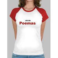 poems girl baseball style white and red