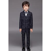 polyester serge polestercotton blend ring bearer suit five piece suit  ...