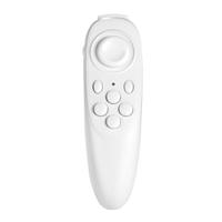 Portable Bluetooth 3.0 Gamepad VR BOX Remote Controller Selfie Shutter Wireless Mouse for 3D VR Glasses Music Player iPhone iPad White