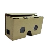 Portable Head-Mounted DIY Google Cardboard V2.0 3D Glasses 3D VR Virtual Reality Video Glasses for Up to 6\