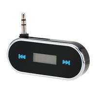 Portable Mini Wireless 3.5mm Car Audio Radio LED Dispaly FM Transmitter Modulator Adapter for iPhone iPad iPod Samsung