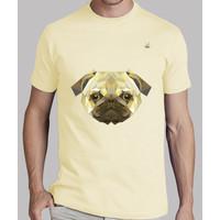 polygonal head dog