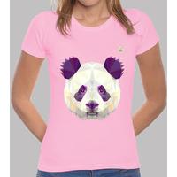 polygonal head panda