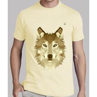 polygonal head wolf