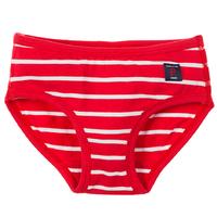 Po.p Stripe Girls Briefs - Red quality kids boys girls